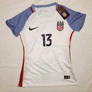 Nike Women’s USA Soccer Alex Morgan Jersey top NWT